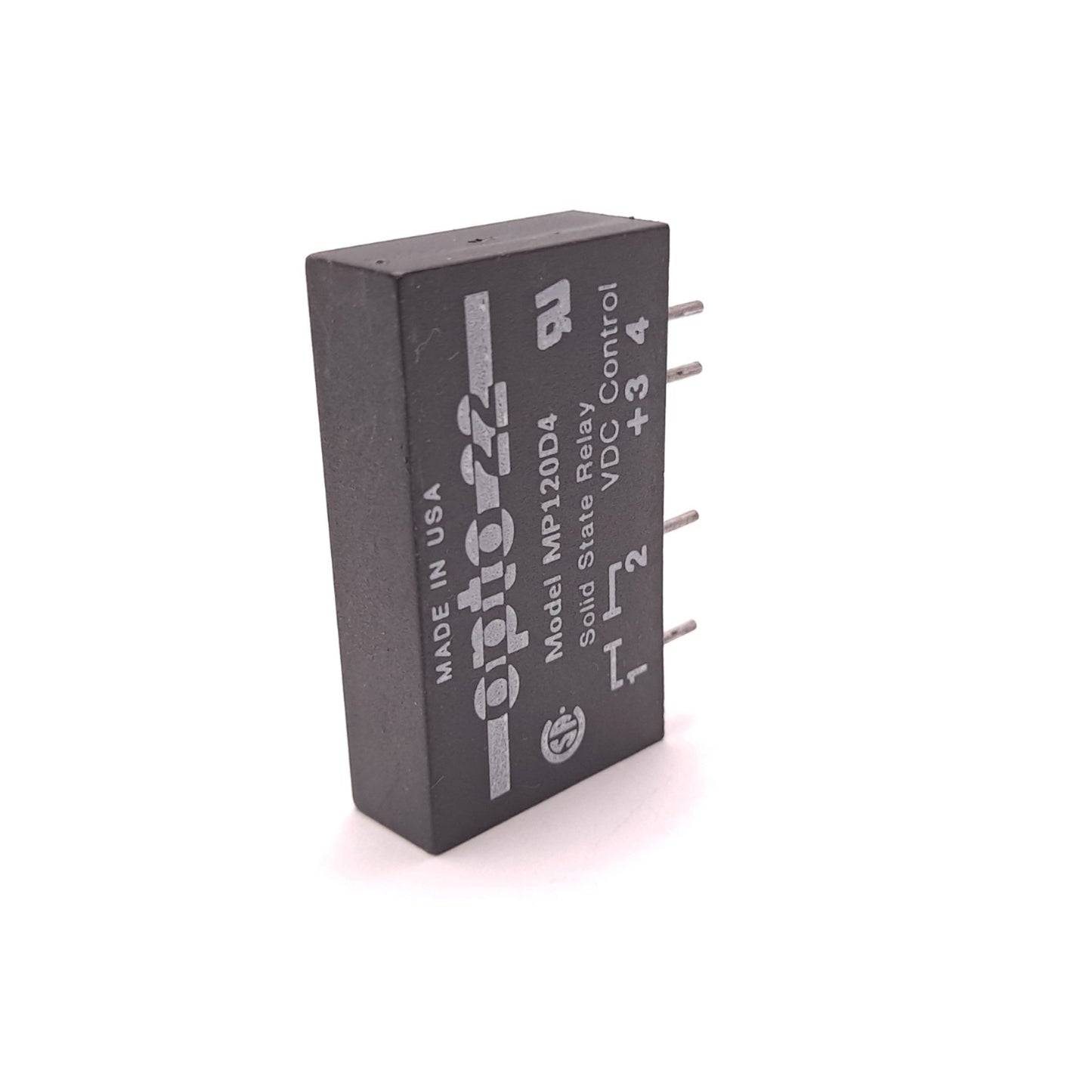 Used Lot of 3 Opto 22 MP120D4 Solid State Relay Voltage: 120VAC Current: 4A