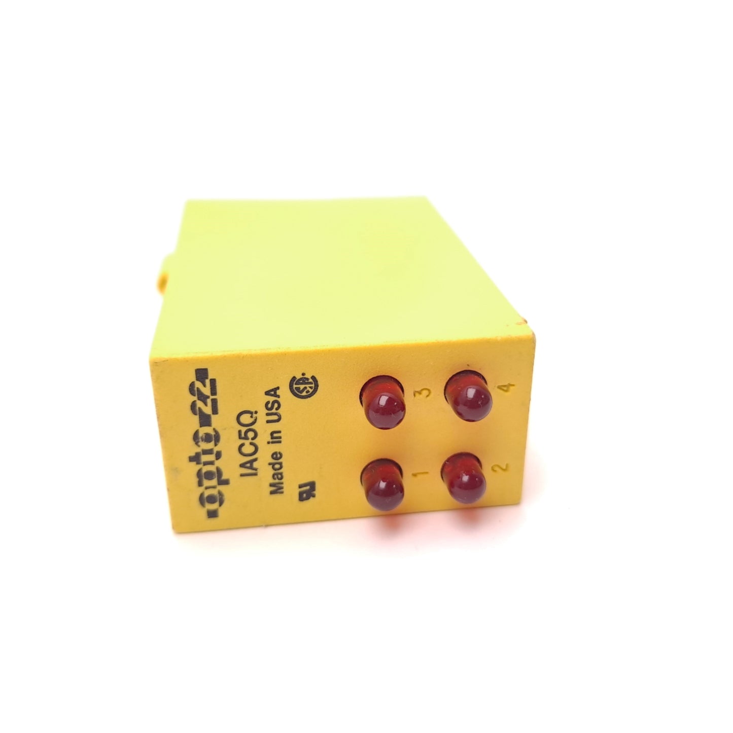 Used Gordos IAC5Q I/O Relay Module 90-140v 60Hz AC In, 50mA 30v DC Out