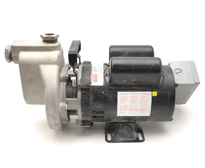 Used Dayton 5PXY0 Centrifugal Utility Pump 115VAC, 1/2HP, 6Ft Lift, 46Ft Head, 1"NPT