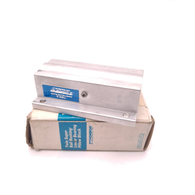 New Thomson TWN6 Super Pillow Block, Ball Bearing Bushing 3/8" Shaft, 2.75"L, 0.94"H