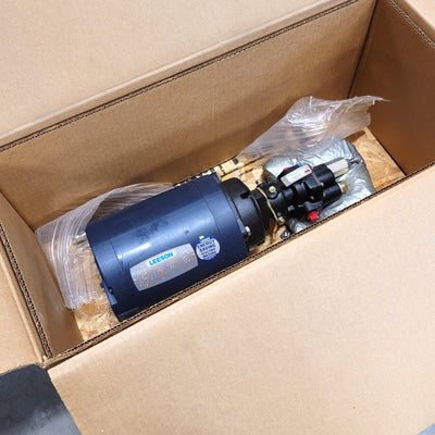 New – Open box Dayton 6NY52 Cast-Iron Gear Pump With Motor & Relief Valve 1-1/2HP, 230/460VAC