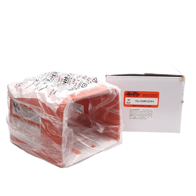 New Linemaster 522-B14 Full Guard Foot Switch Cover, Alert Orange, 5" High, Non-Skid