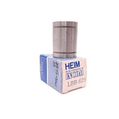 New Lot of 2 Heim LBB-625 Linear Ball Bearing Bore: 16.5mm ID 28.5mm OD