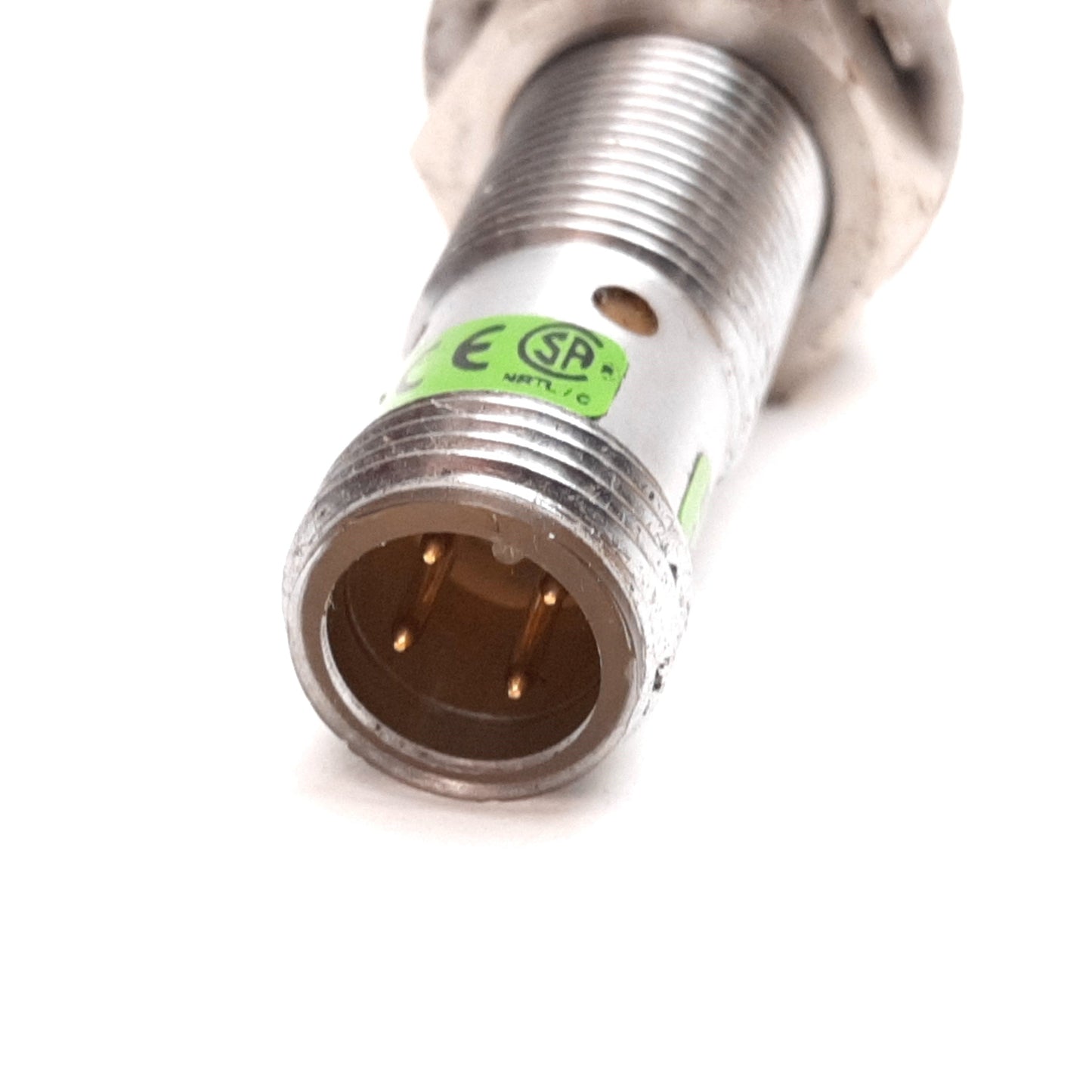 Used Turck Bi3U-M12-AN6X-H1141 Inductive Proximity Sensor, 3mm, 10-30VDC, NPN N/O