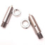 Used Lot of 2 Brewer Machine S03 Idler Shaft w/Set Collar, 1" Size, 3.125" Length