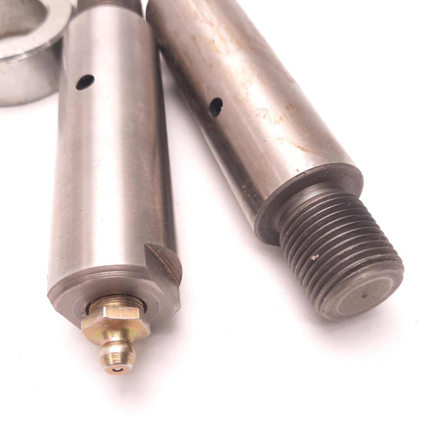 Used Lot of 2 Brewer Machine S03 Idler Shaft w/Set Collar, 1" Size, 3.125" Length