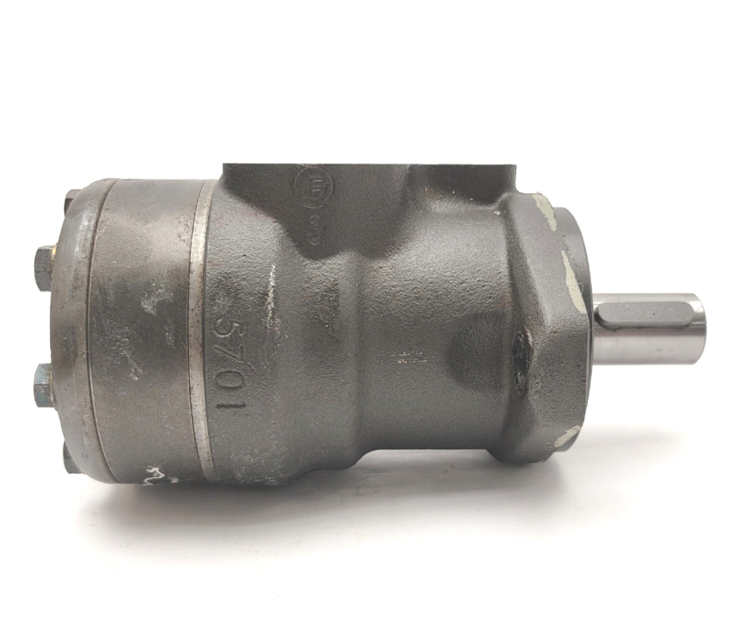 Used Sauer Danfoss OMR-160 Orbital Hydraulic Motor 375RPM 300Nm 10kW 1" Shaft 1/2"G