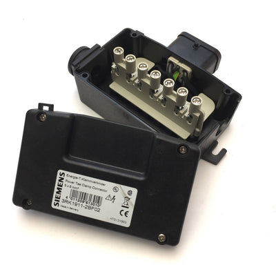 New – Open box Siemens 3RK1911-2BF02 Energie-T Klemmverbinder Power Tee Clamp Connector 5x6mm²