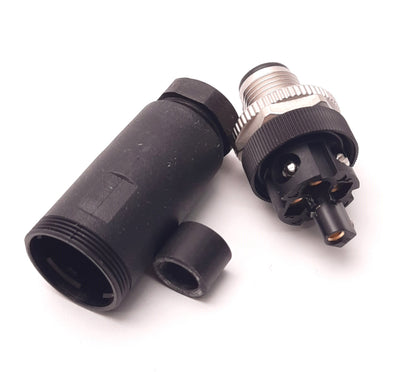 New – Open box Turck BSWS 8151-0 Circular Plug M12 Male, 4A, 60v, IP67, 5 Position, U6610