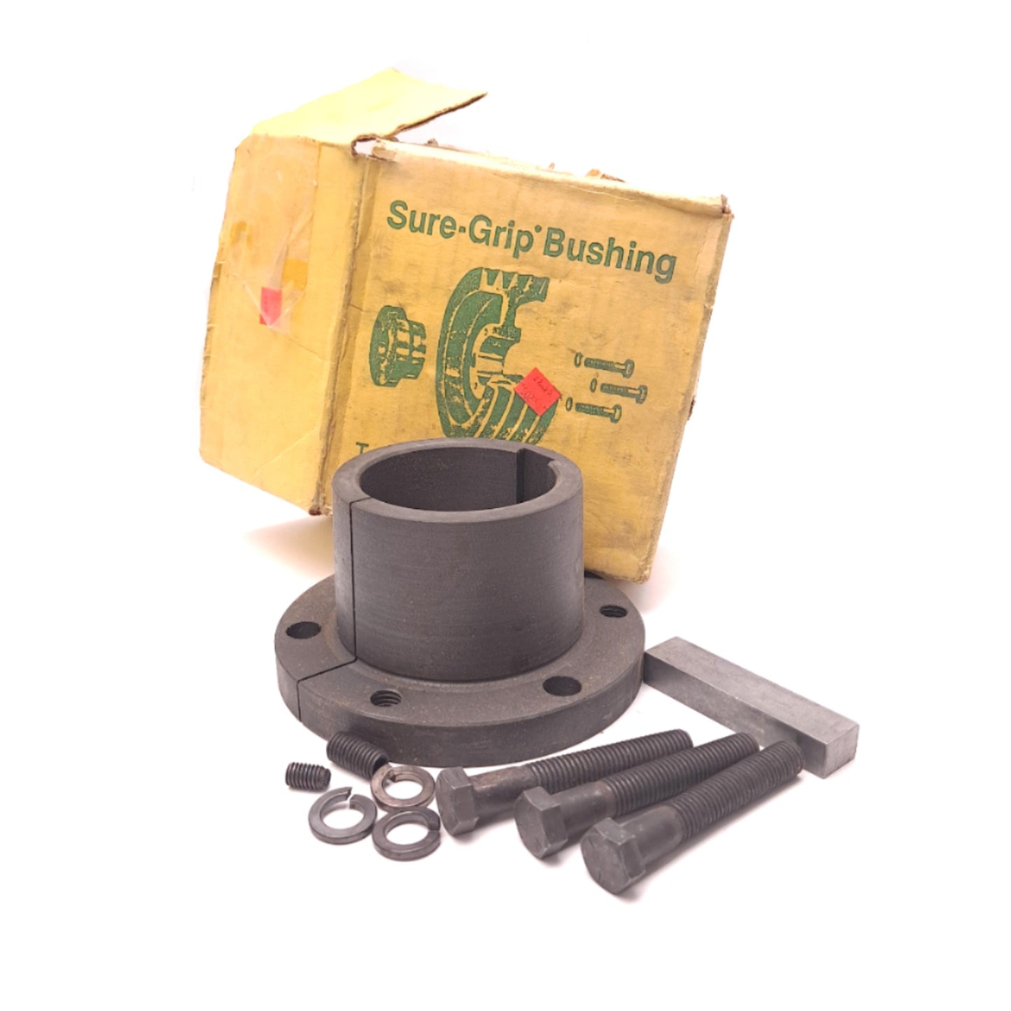 New Woods Fx33/8 Sure Grip Bushing Bore: 3-3/8" Torque Capacity: 30000lb/in