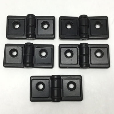 Used Lot of 5 Item 0.0.441.58 Hinges for Aluminum Extrusion Profile 180°, 60 x 30mm
