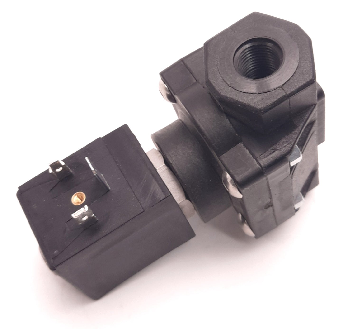 Used Spartan Scientific 4510-01-8213 Solenoid Valve, 90 Psi, 1/4" NPT, 2NC, 24v DC
