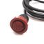 Used Omron STI 42661-0050 Light Curtain Receiver Cable 13-Pin Round to 10-Pin IDC 5ft