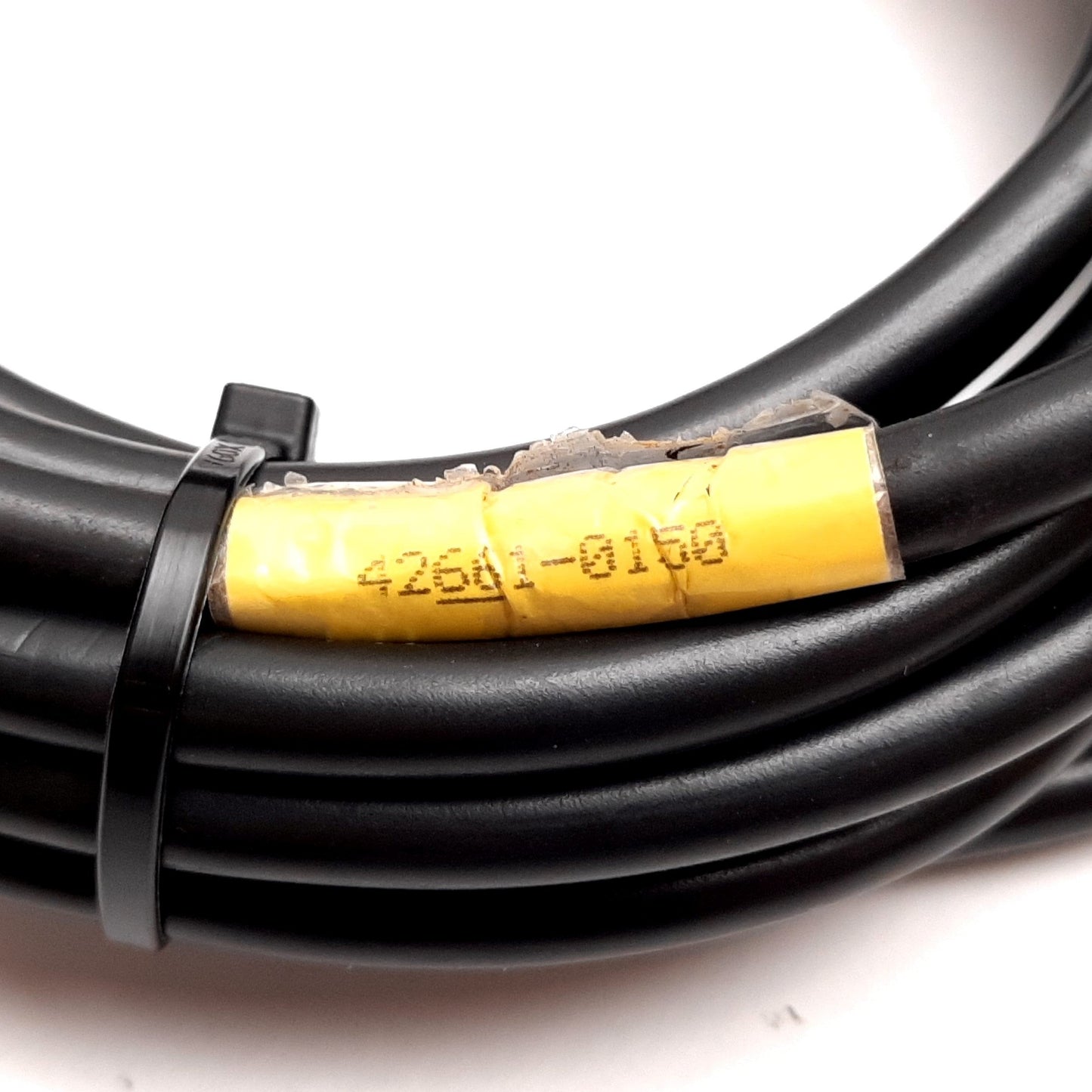 Used Omron STI 42661-0150 Light Curtain Receiver Cable 13-Pin Round to 10-Pin IDC 15'