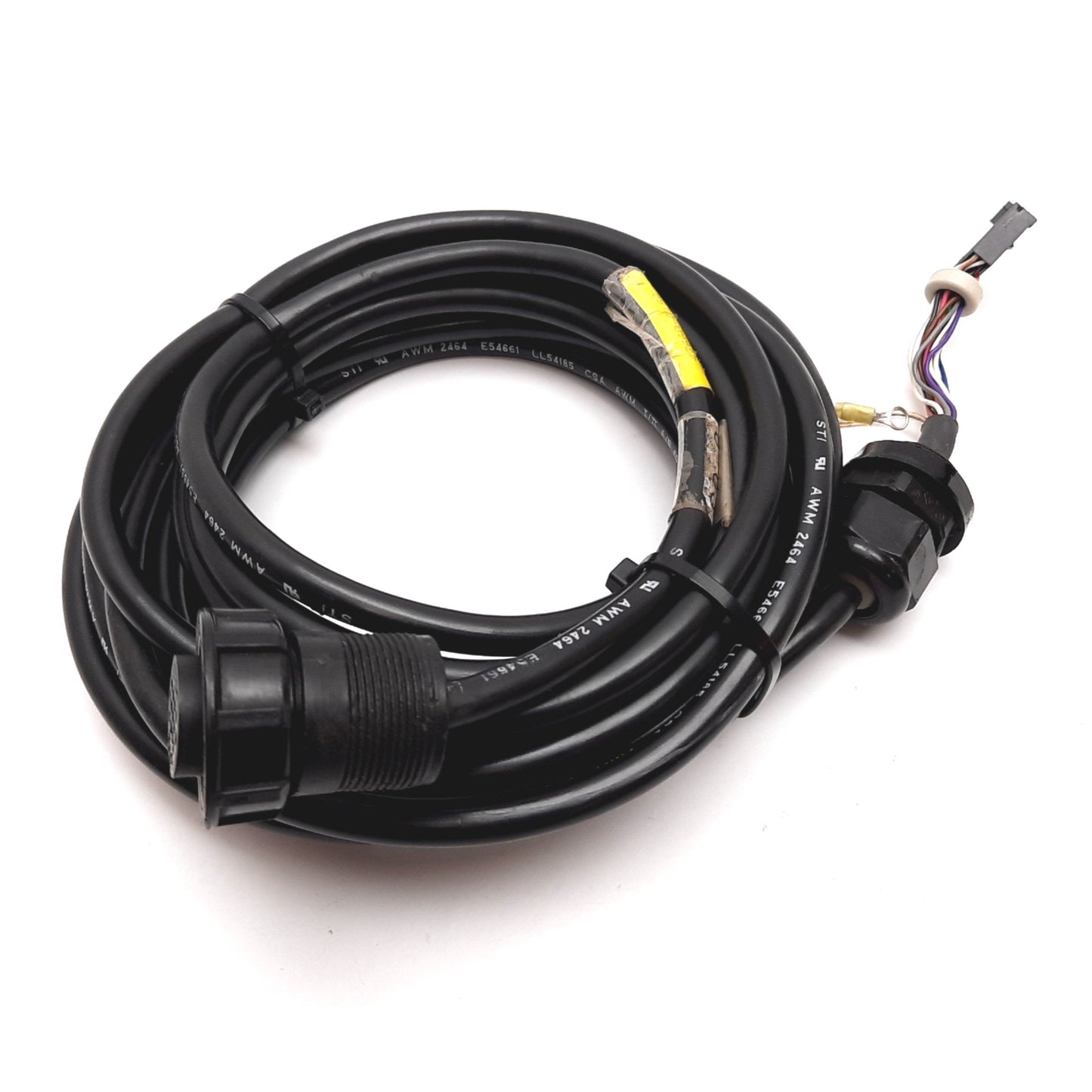 Used Omron STI 42660-0150 Light Curtain Transmitter Cable 15-Pin Round 14-Pin IDC 15'