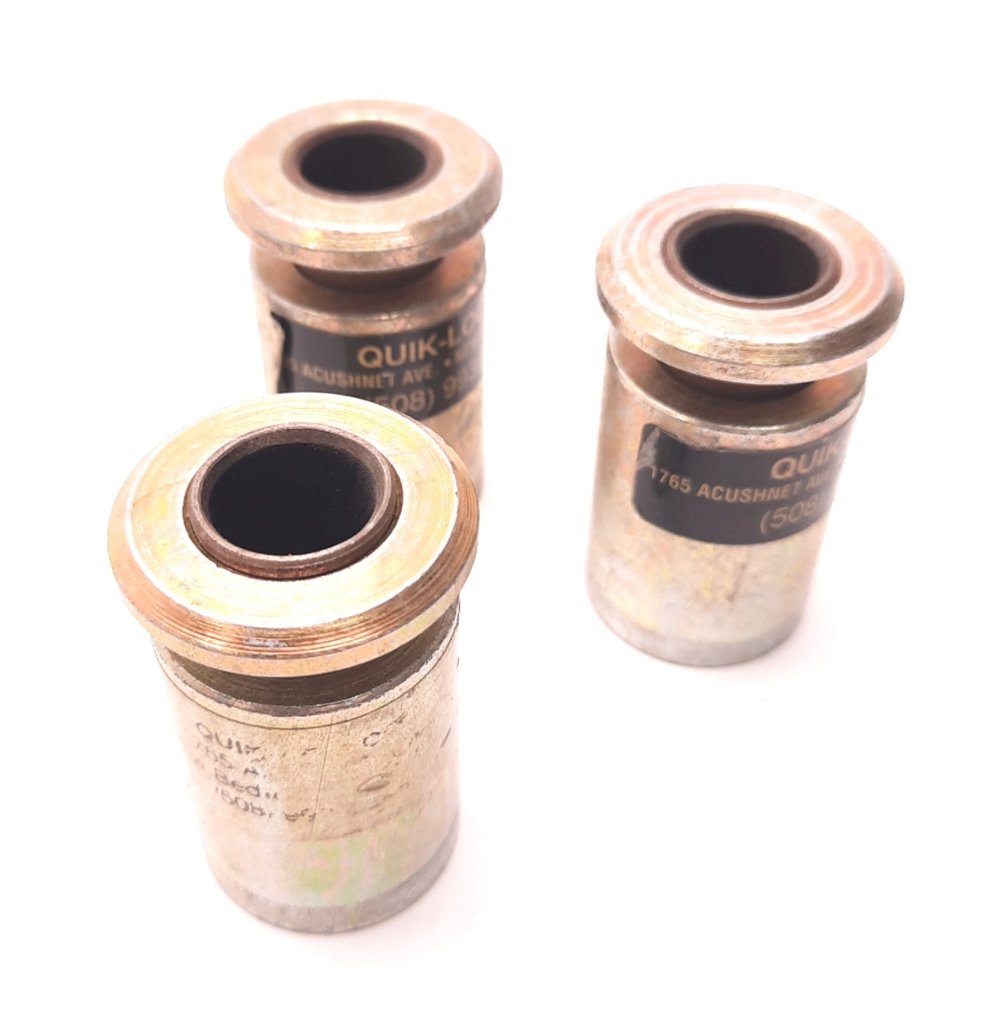 Used Lot of 3 Quik-Loc QL-0500 Shaft Collar Quick Release, 0.5" Diameter,1.75" Length