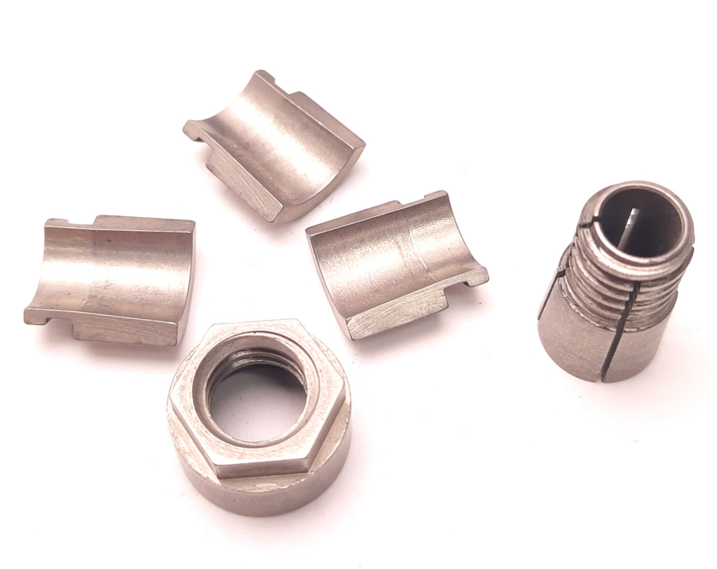 Used Fenner Drives 6410025 Keyless Bushing, Single Mini-Nut Assembly, 0.25" Diameter