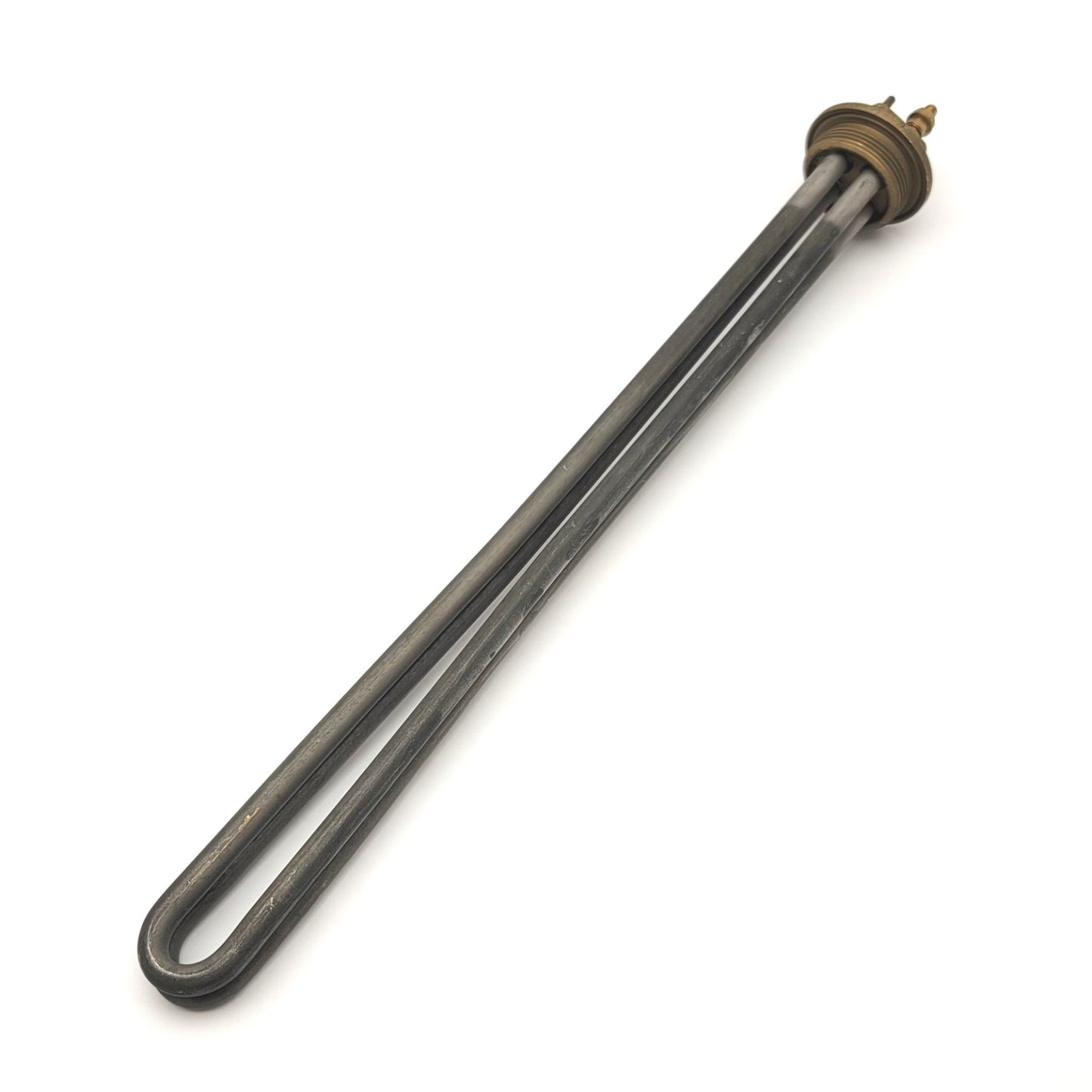 Used Screw In Immersion Tank Heater 220VAC 1-PH 4500 Watts, 16-1/2" Length, 1-1/2"NPT