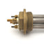 Used Screw In Immersion Tank Heater 220VAC 1-PH 4500 Watts, 16-1/2" Length, 1-1/2"NPT