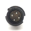 Used Palazzoli 477516 32A-7h Male Connector, 480V/500VAC, 4-Pole, 3-Phase, 32A