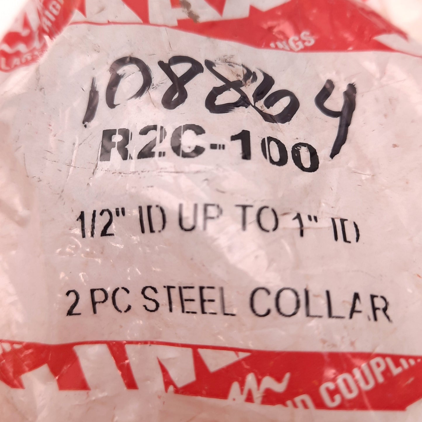 New – Open box New Climax R2C-100 Step Collar Clamp 0.5" Inner Diameter to 1.0" Inner Diameter