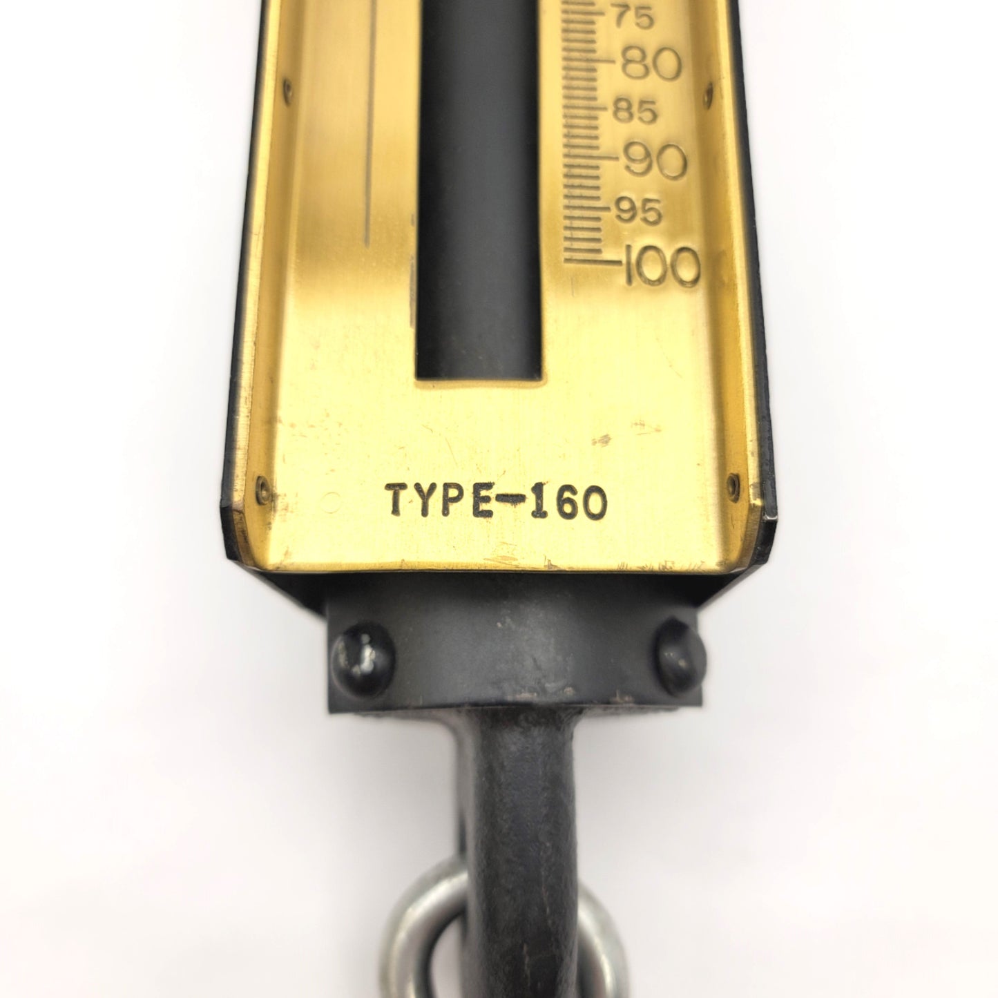 Used Chatillon Type-160 Linear Hanging Scale, 100lbs Capacity, 5lbs Graduation