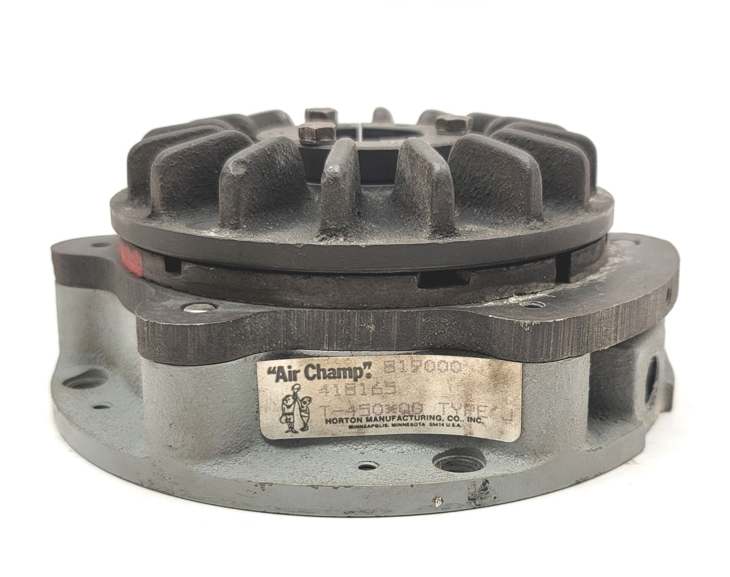 Used Horton 819000 T-450*QD Type J Air Champ Tapered Bore Friction Brake, 440in-lbs