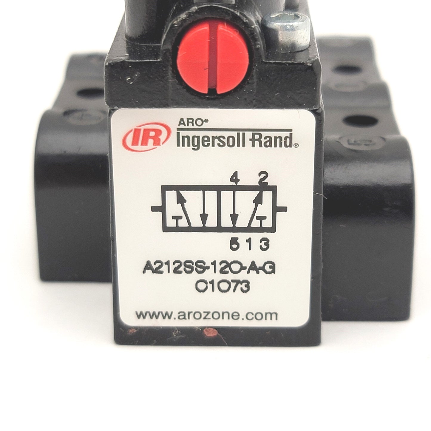 New – Open box Ingersoll Rand 2F985 Air Control Solenoid Valve 4-Way/2-Pos, 120VAC, 1/4"NPT
