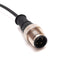 Used Banner D12SP6FPQ5 Fiber Optic Sensor Amplifier, 10-30VDC, PNP, 4-Pin M12 Euro