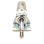 Used Speedaire 6D870 Stainless Steel Round Body Cylinder, 2" Stroke, 2" Bore, 1/4"NPT
