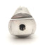 Used Speedaire 6D870 Stainless Steel Round Body Cylinder, 2" Stroke, 2" Bore, 1/4"NPT