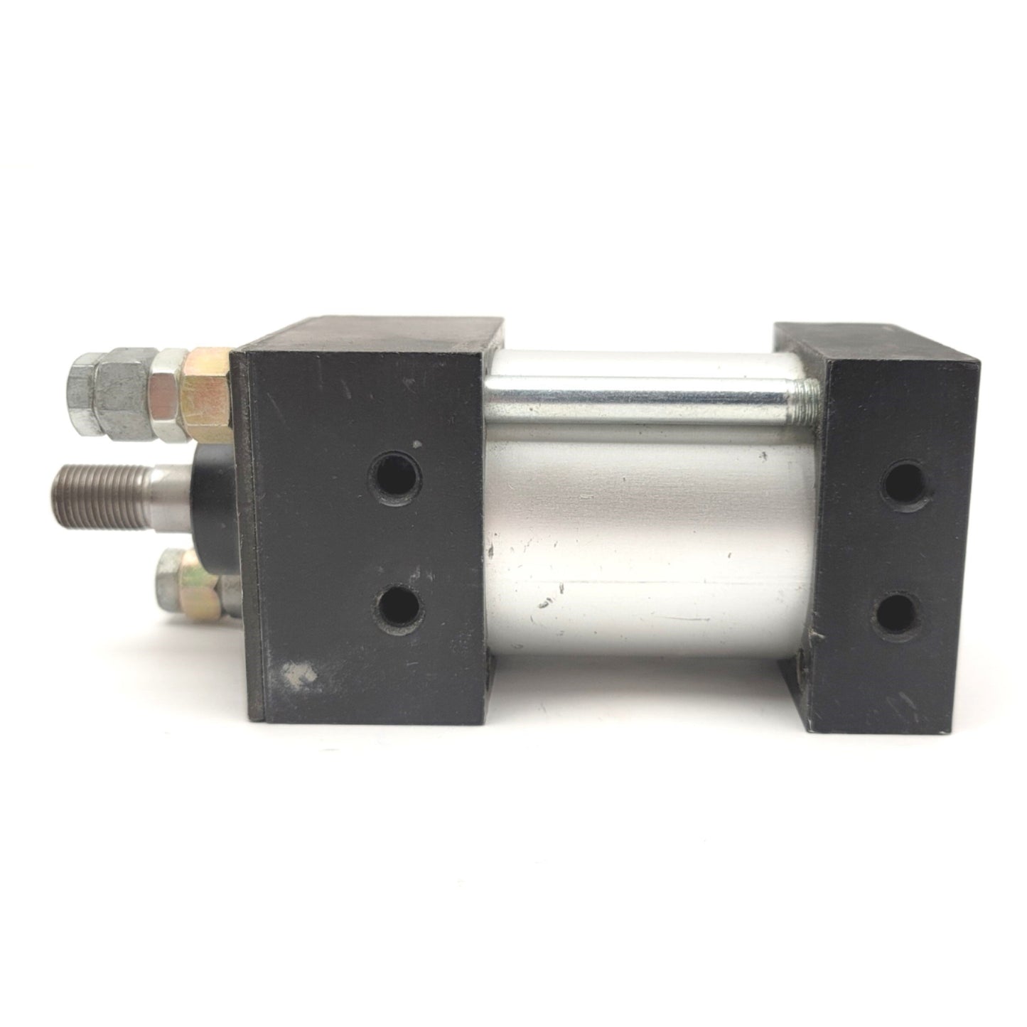 Used Speedaire 6X378 Double Acting Cylinder 2" Bore, 1" Stroke, 1/4"NPT, 785lb Cap.