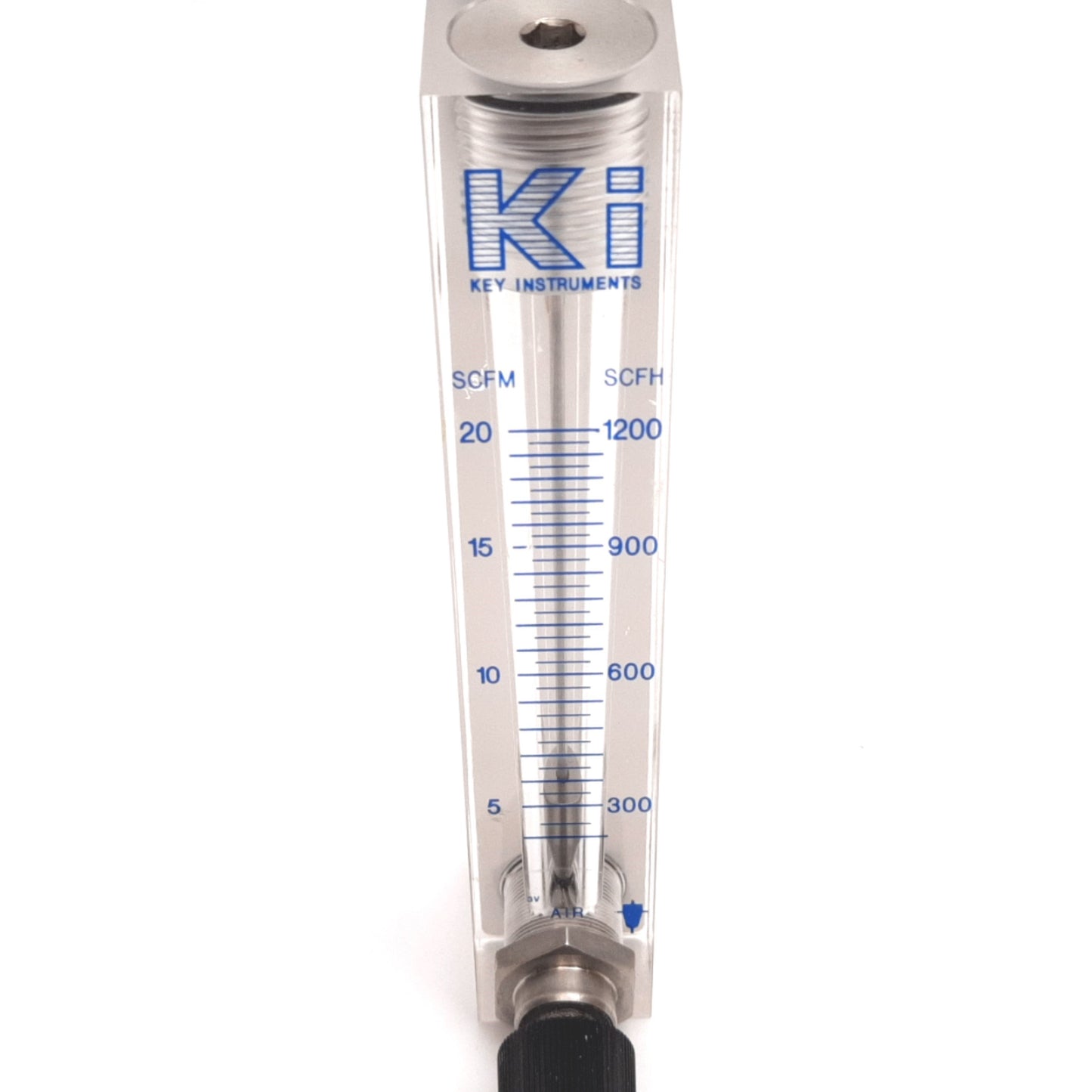 Used Key Instruments FR4A68SVVT Flow Meter, Range: 4-20SCFM / 240-1200SCFH, 1/4" NPT
