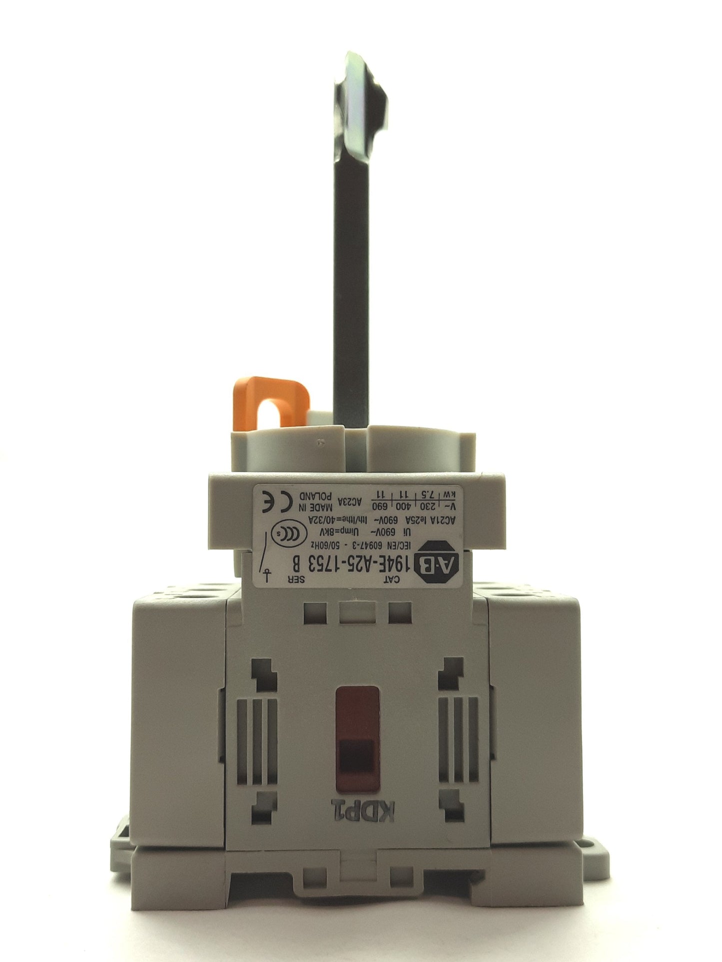 New – Open box Allen Bradley 194E-A25-1753 Ser B Disconnect Switch 3-Pole 600VAC 25A 1¾" Shaft