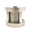 Used Bimba FO-50-2 Flat 1 Double Acting Cylinder 2-1/2" Bore 2" Stroke 1/4"NPT 1/2-20
