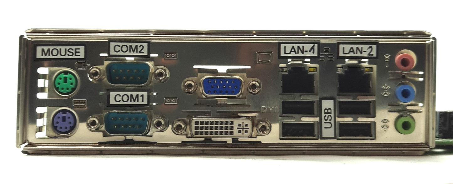 Used DFI PT630 ATX Motherboard, Socket LGA1156, 4x DIMM, PCIe x16/1/4, 3x PCI, 2x COM