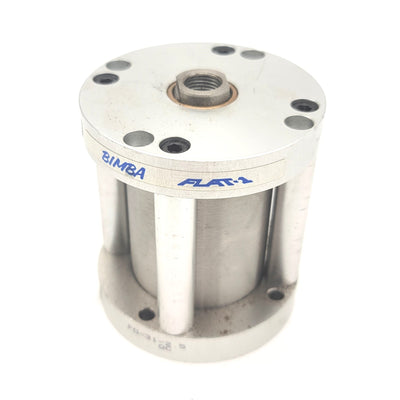 Used Bimba FO-31-2.5 Flat-1 Compact Double Acting Cylinder 2" Bore 2.5" Stroke 1/8NPT