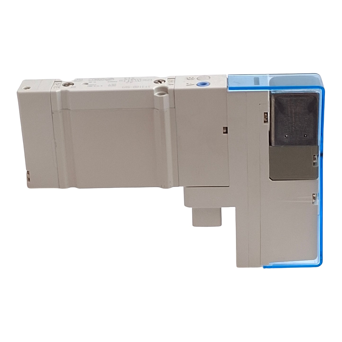 Used SMC SY3100-5U1 Solenoid Valve, 2-Position 5-Port, 24VDC, 0.4W, 0.15-0.7MPa