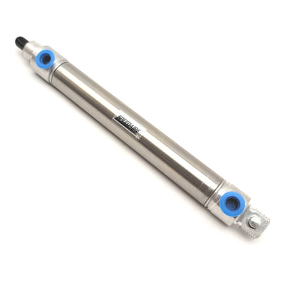 New Speedaire 5ZEE0 Stainless Steel Round Body Cylinder 3/4" Bore 4" Stroke 1/8"NPT