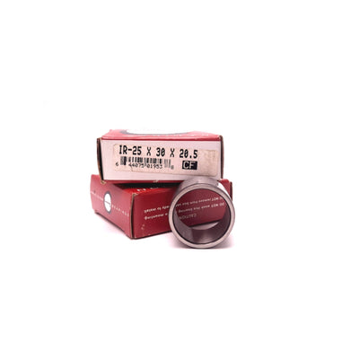 New Lot of 2 Consolidated IR-25 x 30 x 20.5 Needle Roller Bearing, ID: 25mm