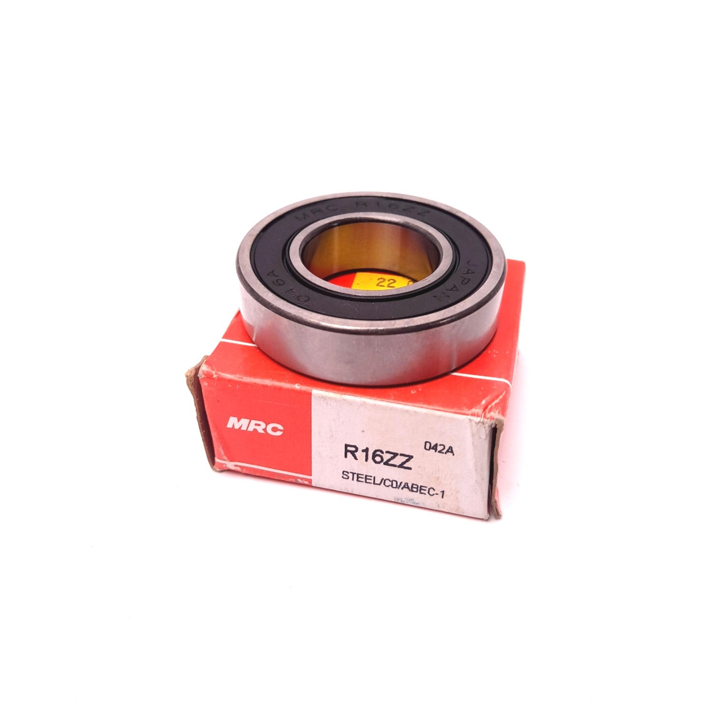New MRC R16ZZ Deep Groove Ball Bearing, ID: 1" OD: 2" Dynamic Load: 2270lbf
