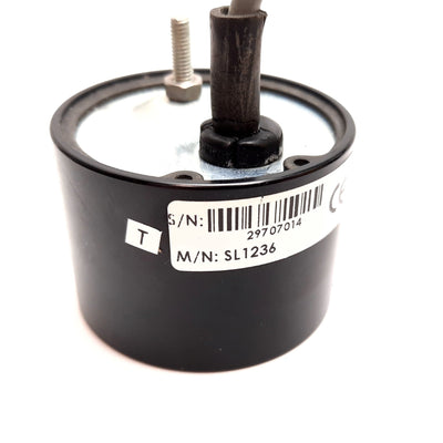 Used Advanced Illumination SL1236 Machine Vision Large Aimed Spot Light, Red LED, 24V