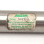Used SpeedAire 6W143 Stainless Steel Round Body Cylinder 6" Stroke, 1-1/16" Bore