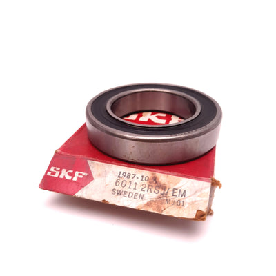 New SKF 6011 2RSJ/EM Deep Groove Ball Bearing ID: 55mm OD: 90mm x 18mm