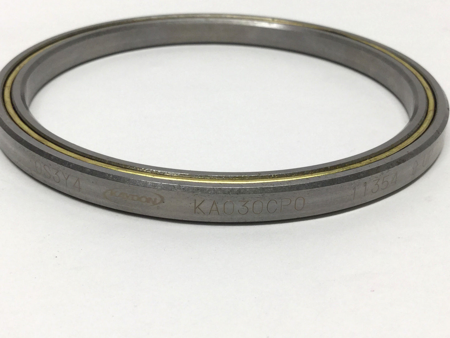 Used Kaydon KA030CP0 Reali-Slim Radial Contact Bearing 3" Bore, 3.5" OD, ABEC 1