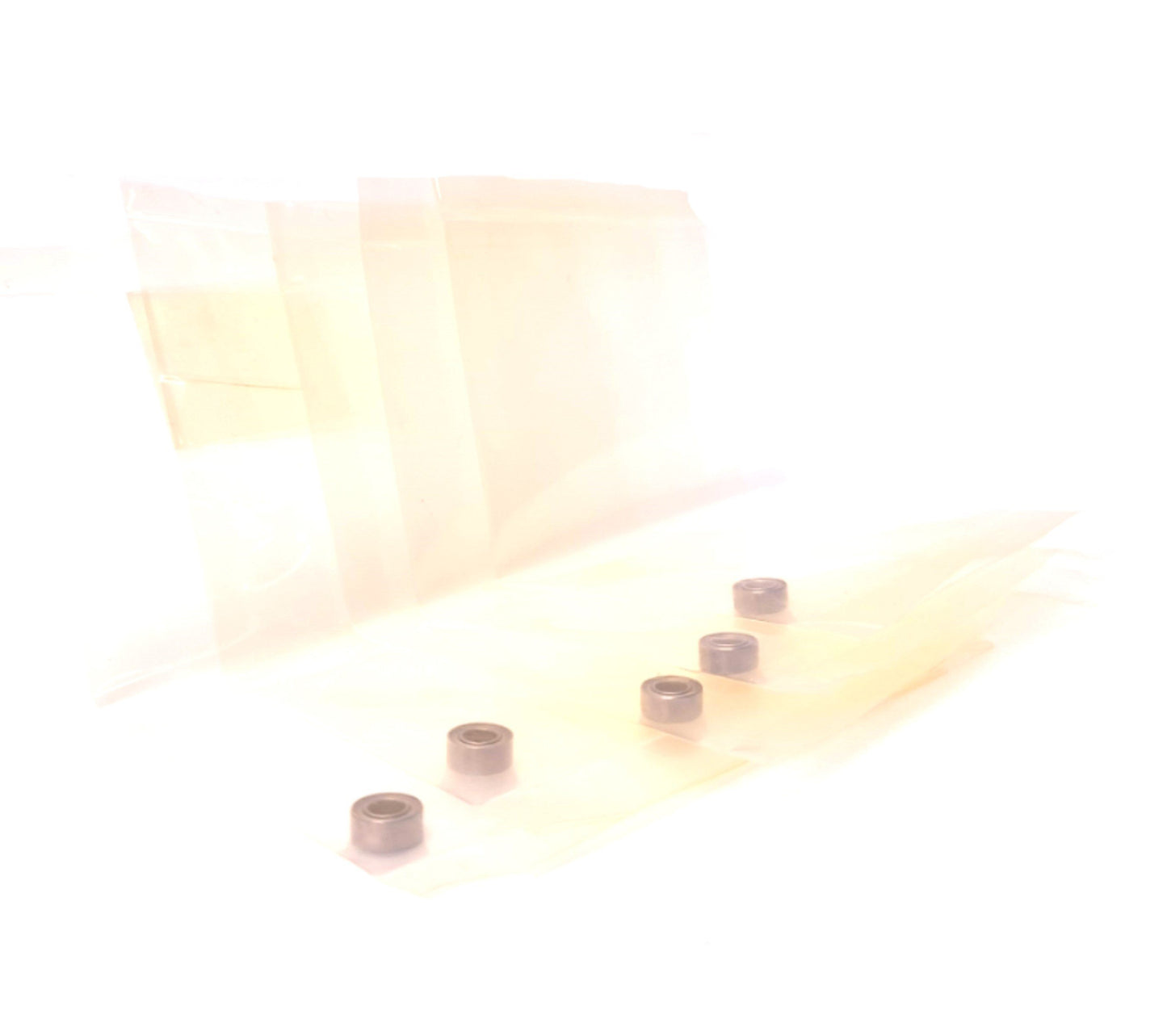 New Lot of 5 Miniature Stainless Steal Ball Bearing ID: 1/8" OD: 1/4" Width: 7/64"