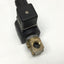 Used Parker 7131KBN2BR00 Brass Solenoid Valve, 3-Way NC, 24VDC Coil N0D1D1C2, 1100psi