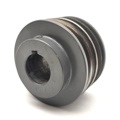 Used Browning 4F3V33X 1 1/8 Fixed Pitch Sheave 4-Groove, 3.35" Diameter, 1.125" Bore
