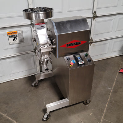 Used FitzMill Comminutor M5A High Accuracy Hammer Mill 230VAC 3-Ph 10A, 100-500kg/hr