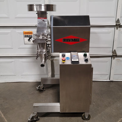 Used FitzMill Comminutor M5A High Accuracy Hammer Mill 230VAC 3-Ph 10A, 100-500kg/hr